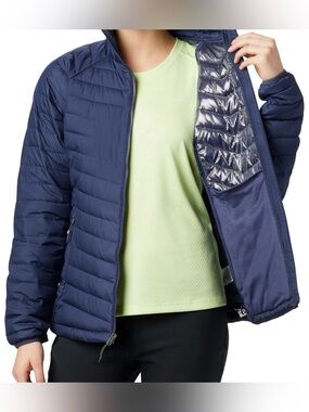 Columbia Women's Blue Powder Lite Jacket